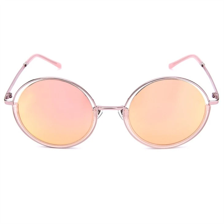 Rose gold vintage round sunglasses (2) Rose gold vintage round sunglasses (2)