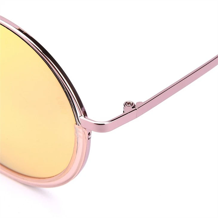 Rose gold vintage round sunglasses (4) Rose gold vintage round sunglasses (4)