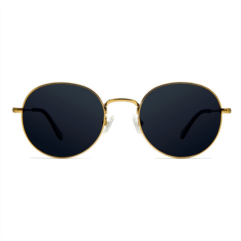 Titanium Round Sunglasses Men Women