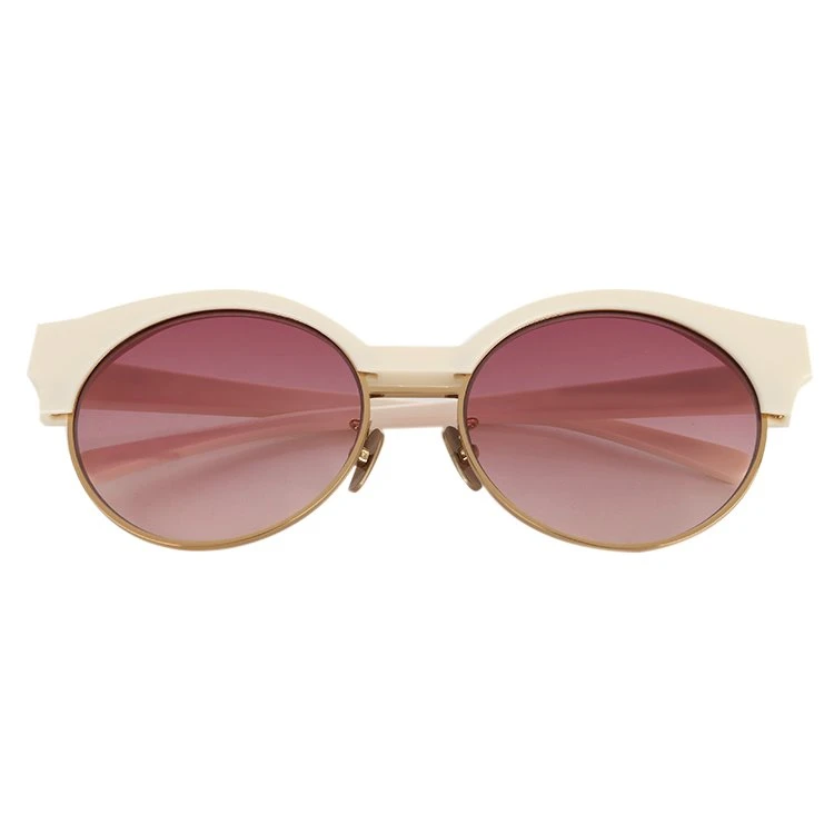 White Sunglasses For Round Face